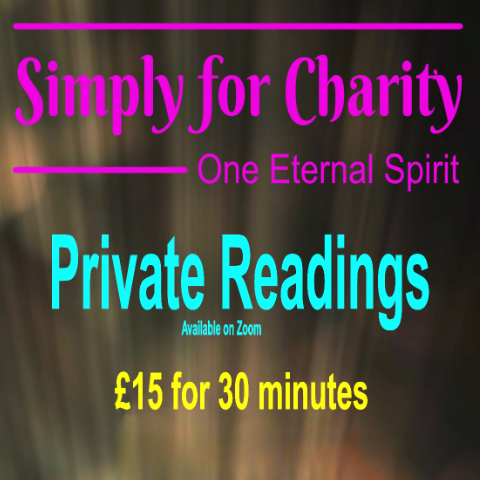 Private Readings £15 for 30 minutes