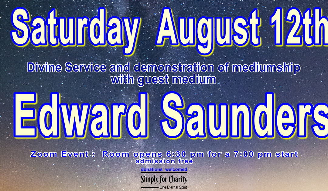 Edward Saunders 12th August