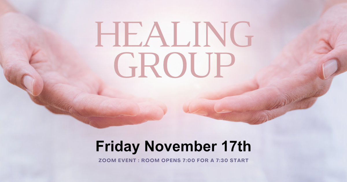 Healing Group 17th November
