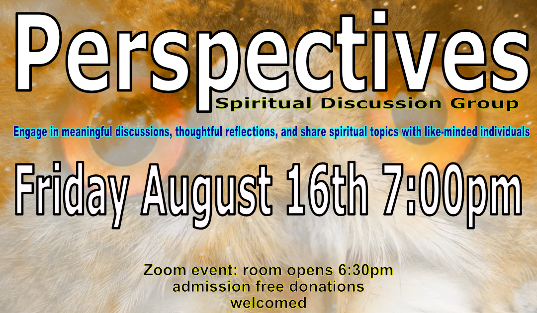 Perspectives 8th August