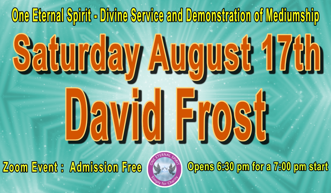 David Frost 17th August Divne Service