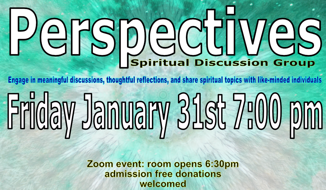 Perspectives January 31st