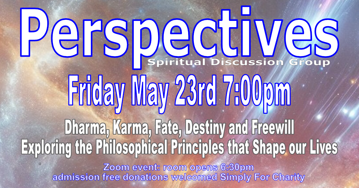 Perspectives 23rd May