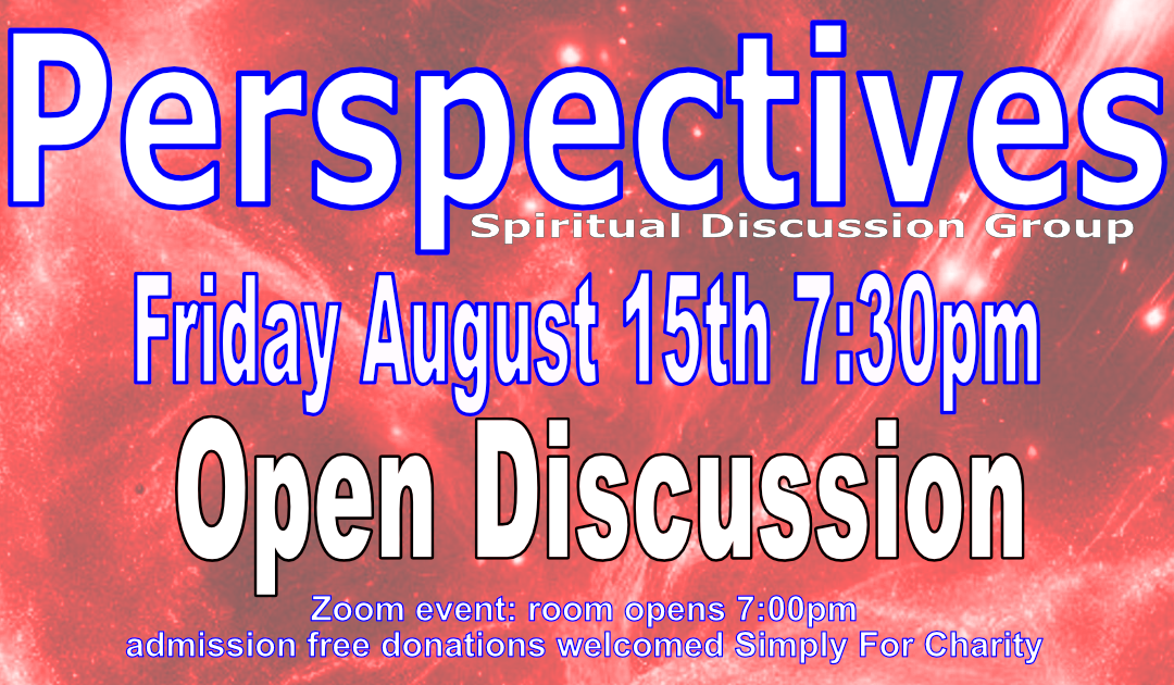 Perspectives August 25th