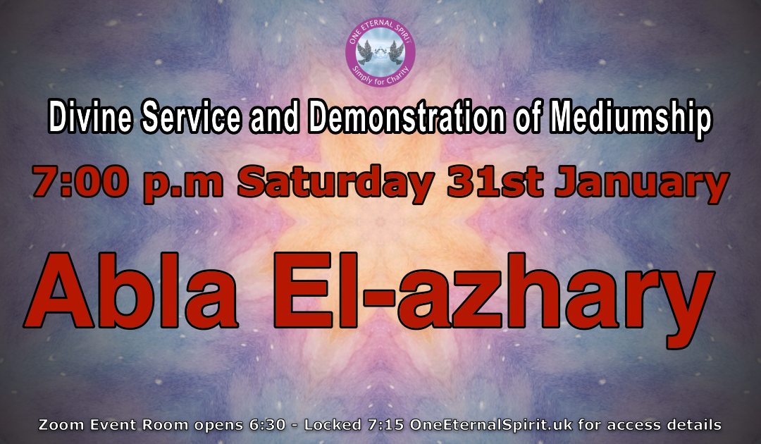 Divine Service and demonstartion of Mediumship