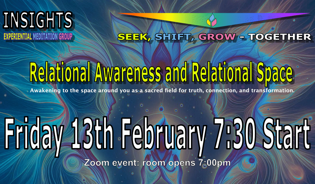 Awakening to the space around you as a sacred field for truth, connection, and transformation.