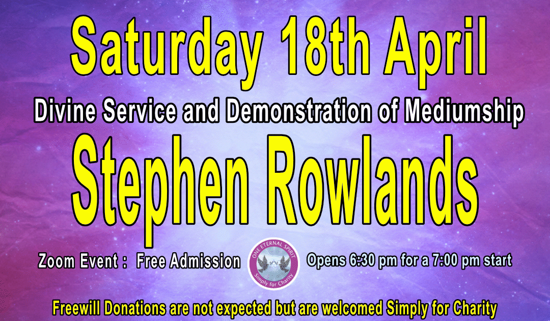 Stephen Rowlands - Divine Service and demonstartion of mediumship