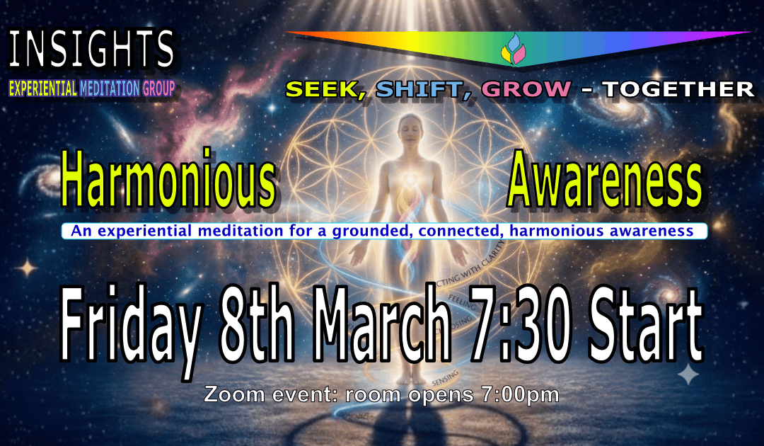 Harmounious Awareness experiential meditation