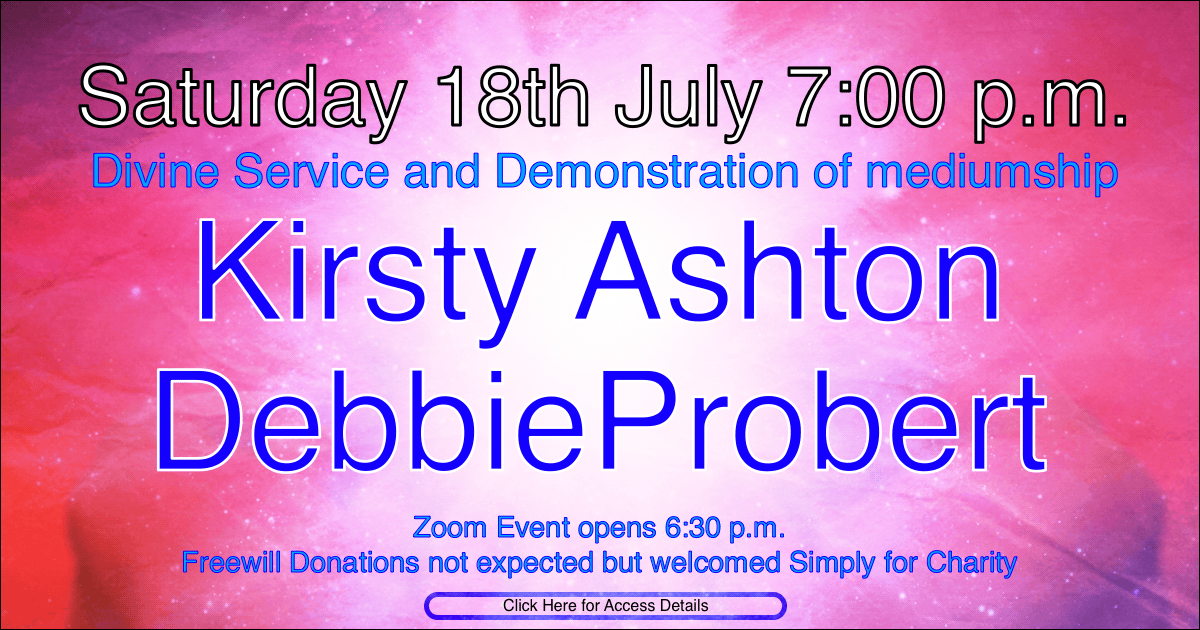 Kirsty Ashton and Debbie Probert - Divine Service and Demonstration of Mediumship